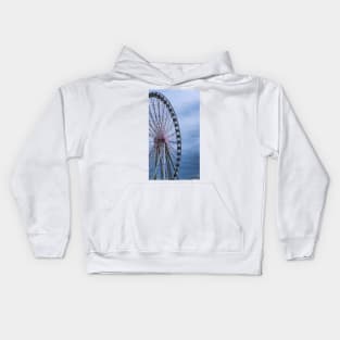 Waterfront Ferris Wheel in Seattle Kids Hoodie